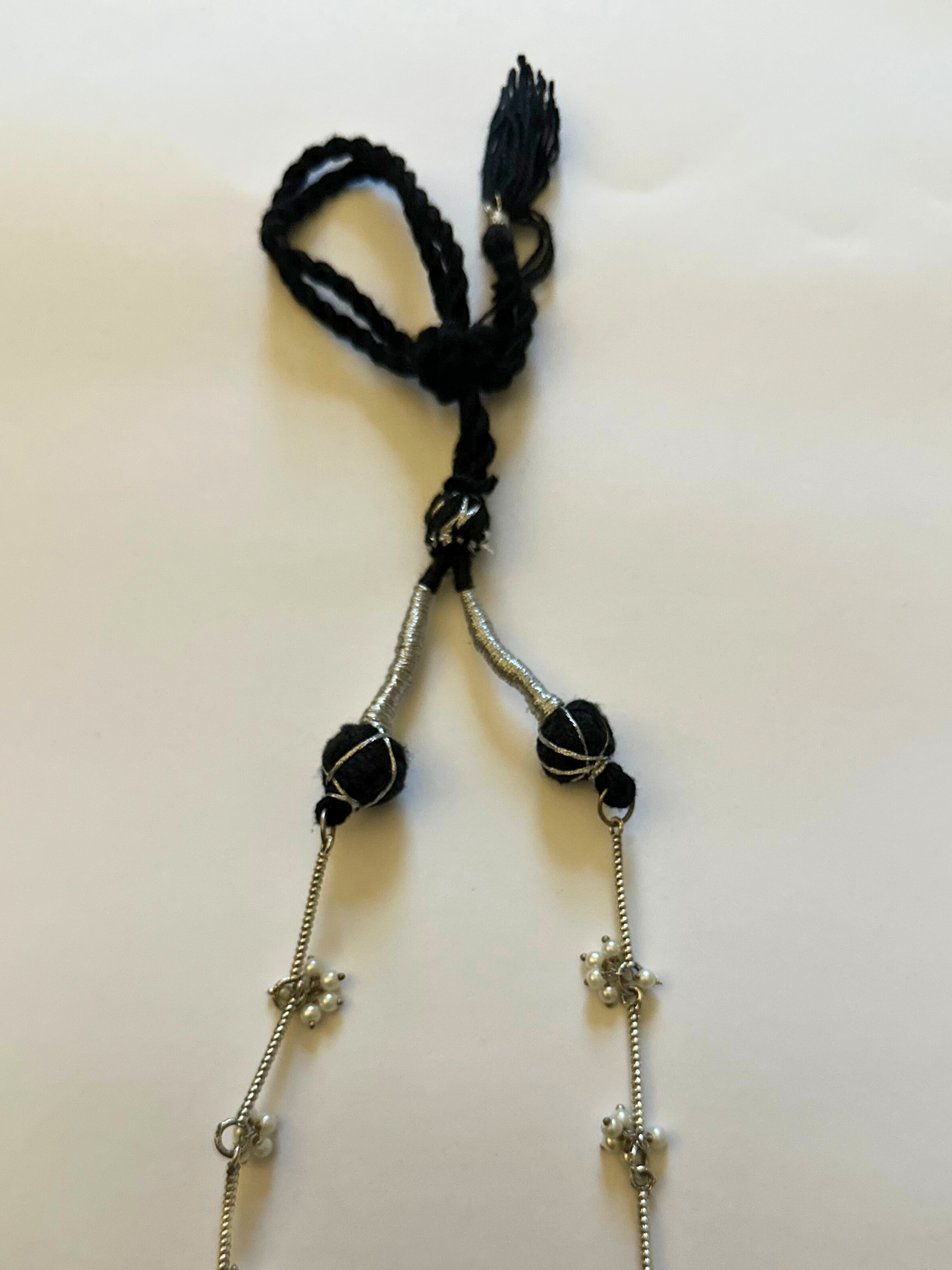 Aarika Longchain Necklace set with Bell Accents and Earrings