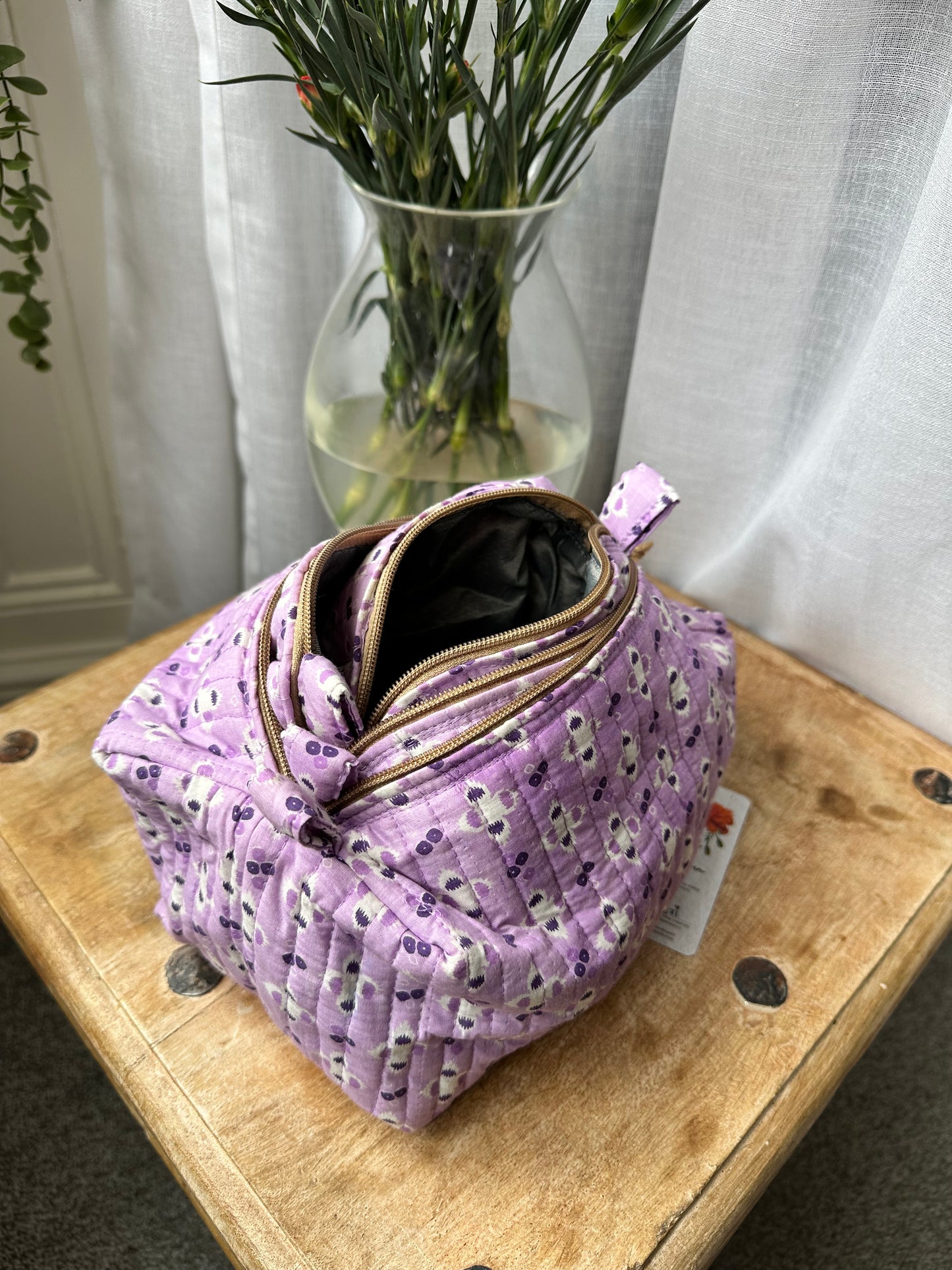 Lavender Blossom Stackable Vanity Set (Set of 3)