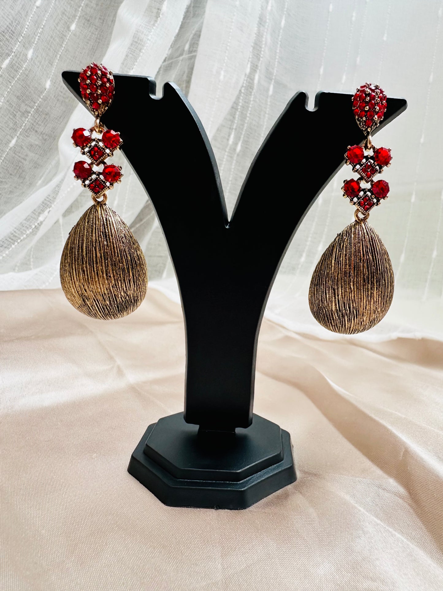 Rasira Dangler Earrings with Stones