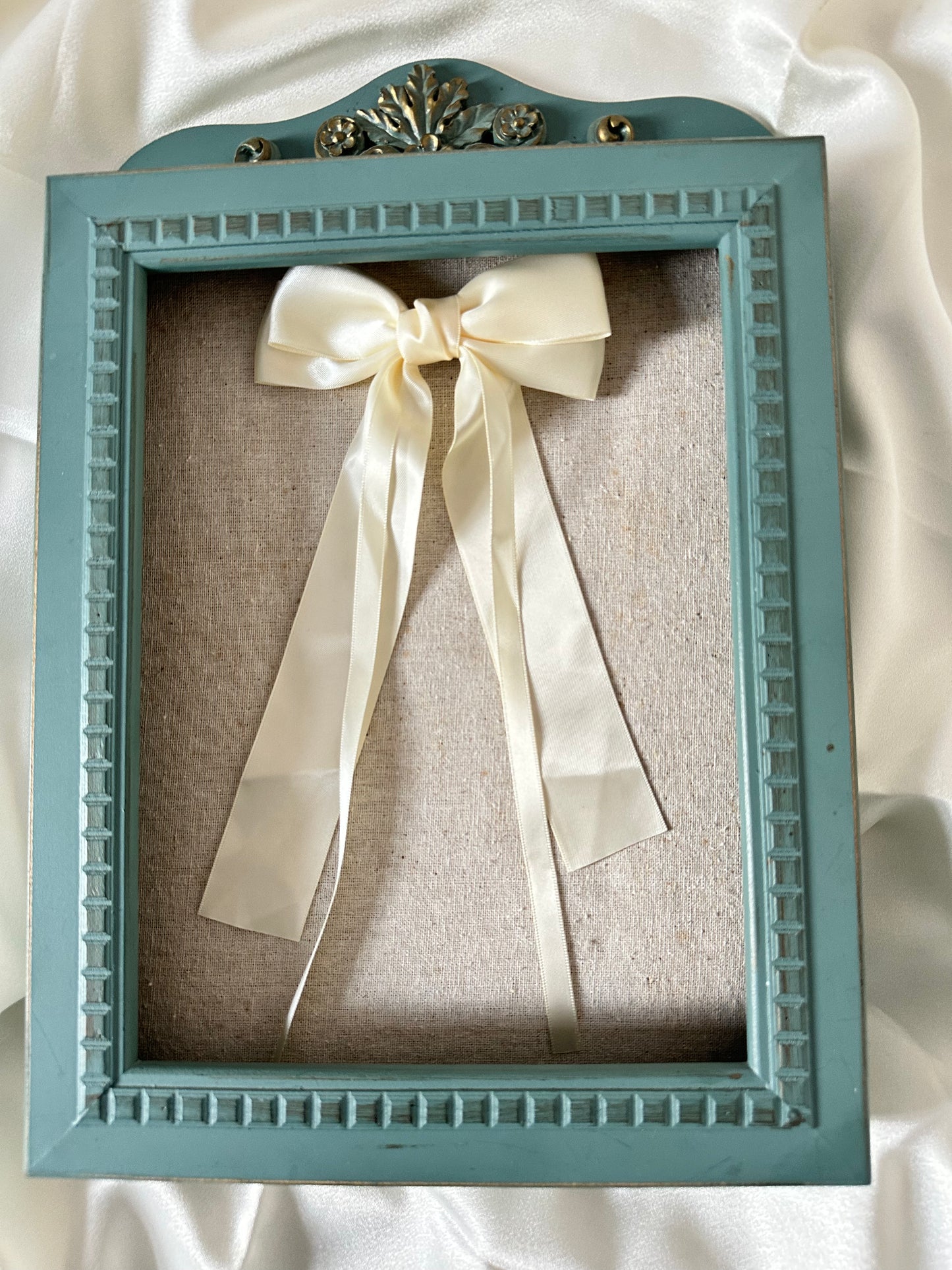 Satin Knot Bow Clip